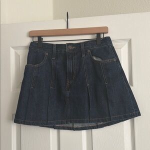 Levi's Dark Blue Mini Skirt